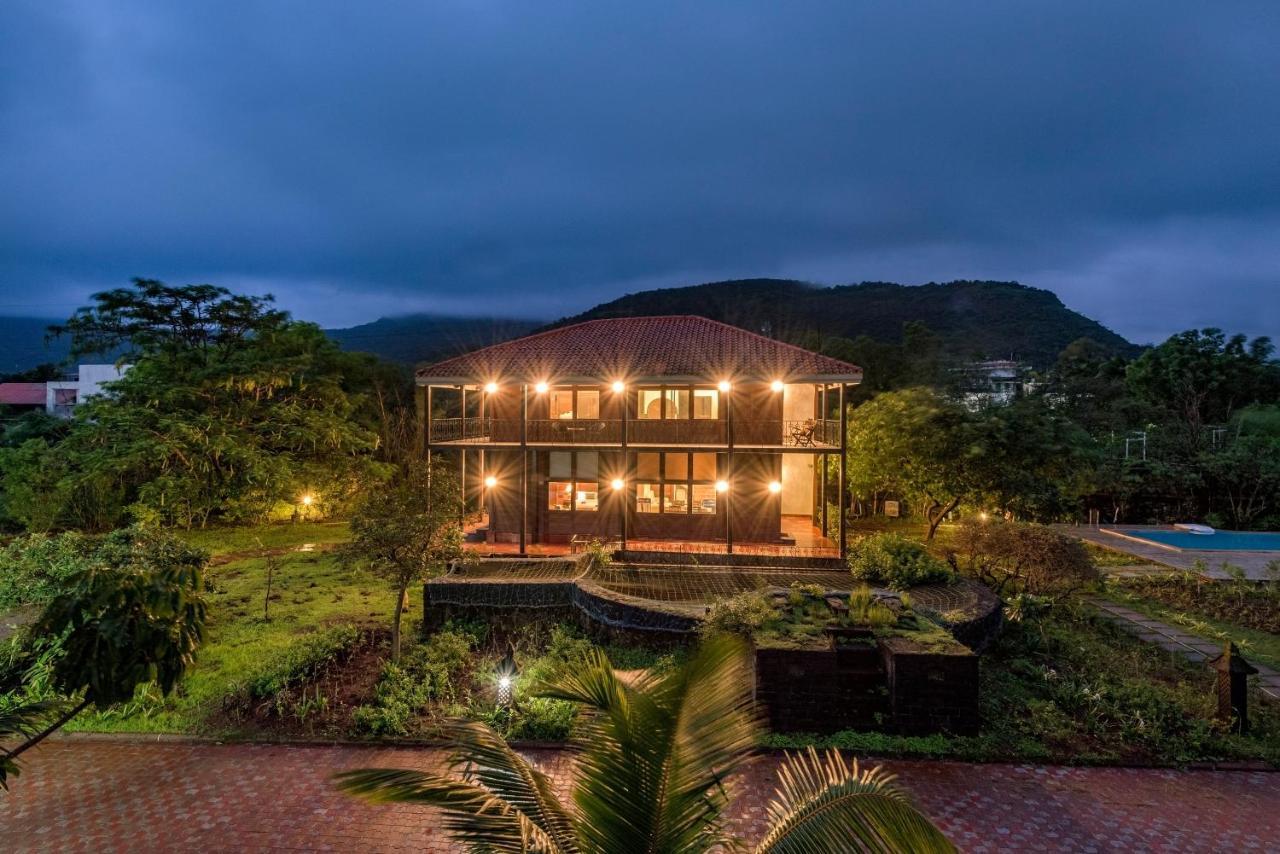Saffronstays Boulevard Loghouse - A Wooden Chalet Amidst Nature Kārli Exterior foto