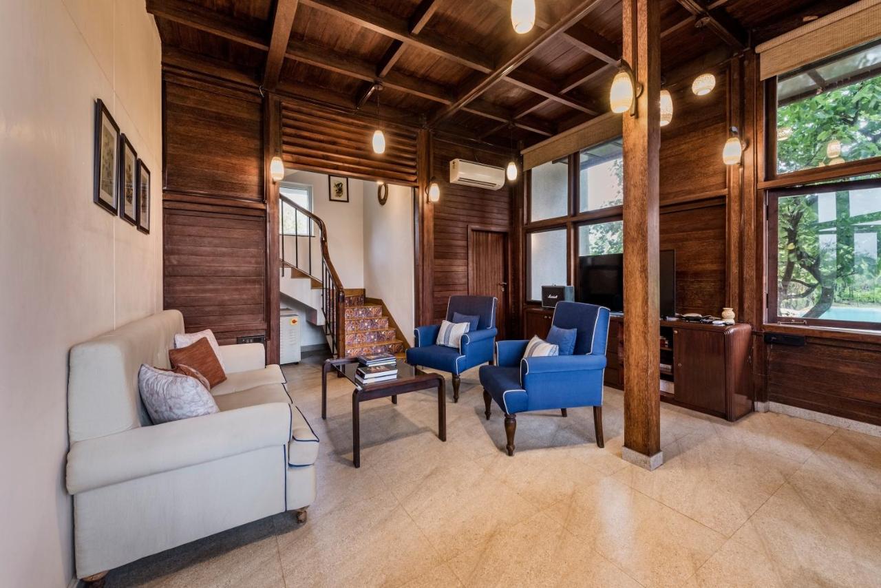 Saffronstays Boulevard Loghouse - A Wooden Chalet Amidst Nature Kārli Exterior foto